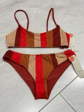 Seea Rella Reversible Bikini Set Size M Sun Vibe